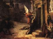 Jules Elie Delaunay The Plague in Rome oil painting picture wholesale